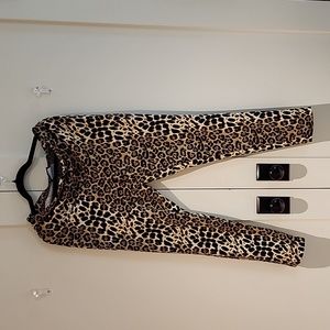 Leopard tights
